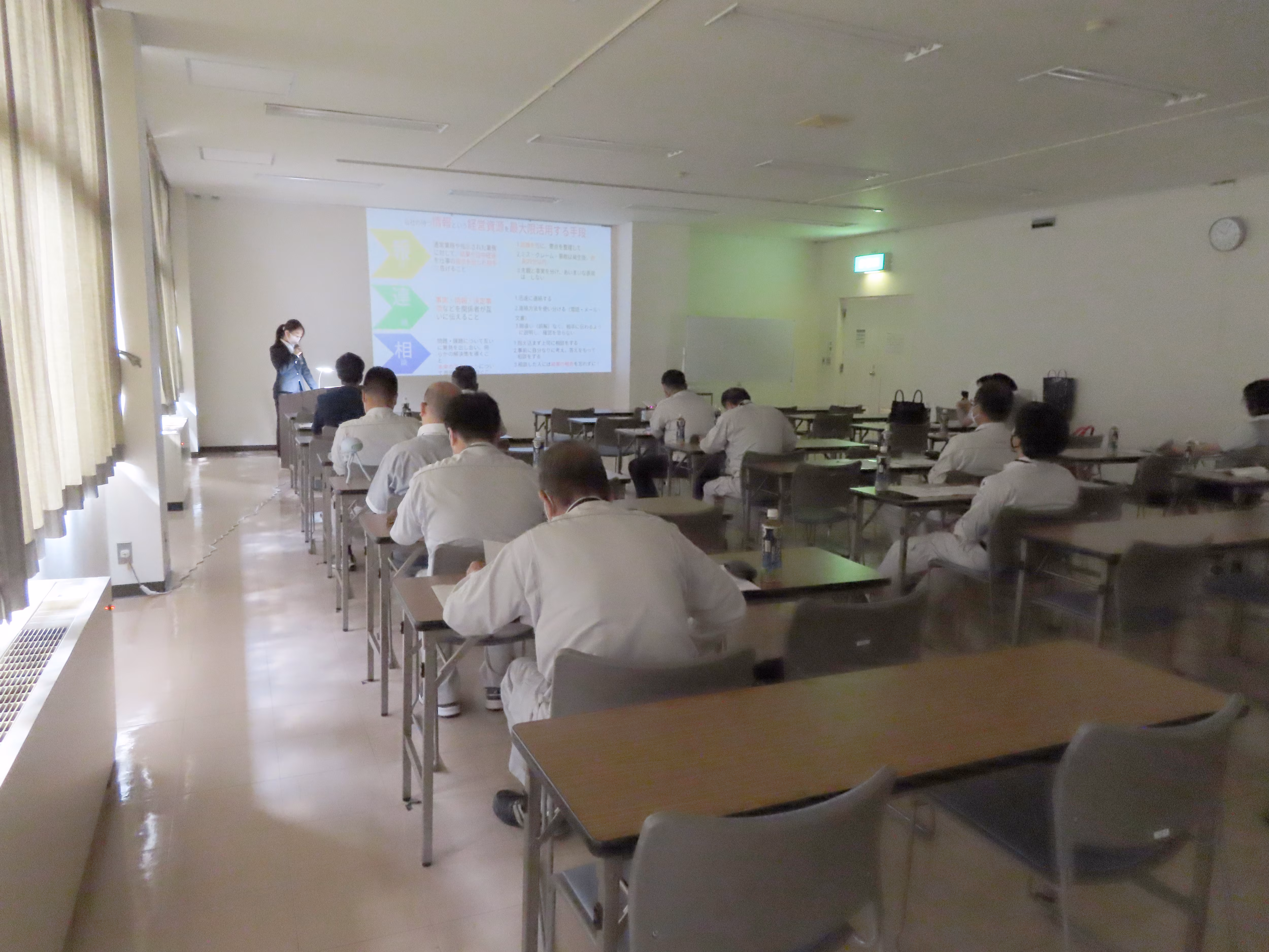 社内教育に注力しています