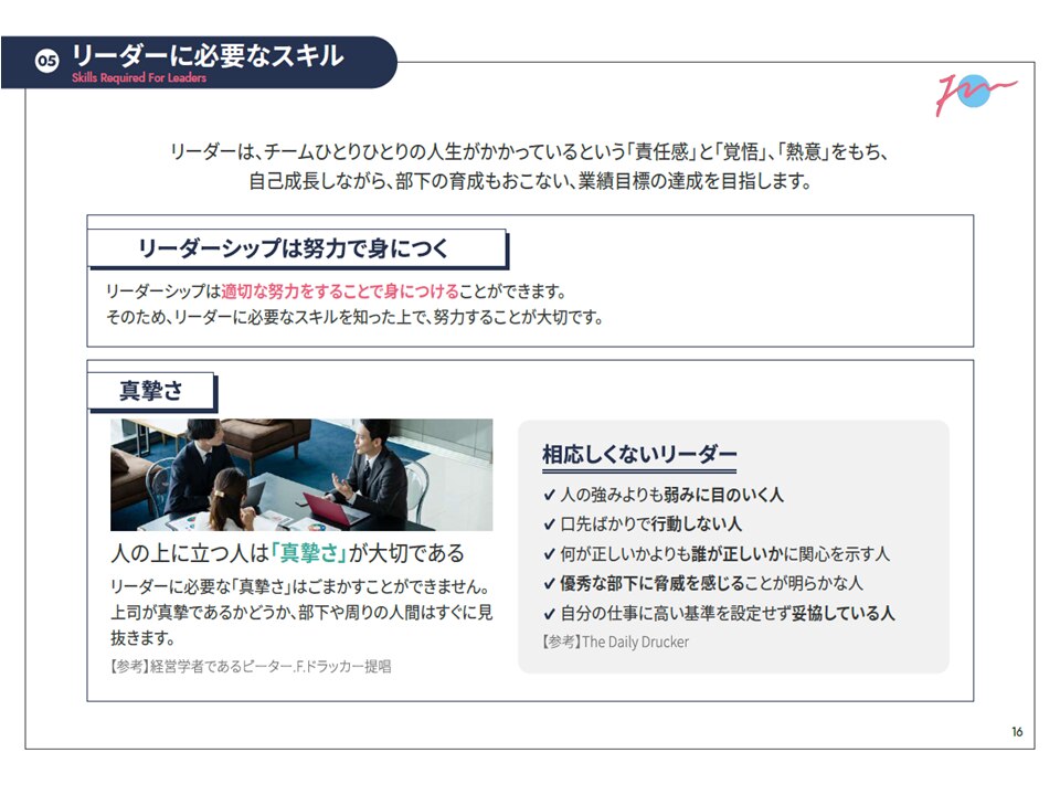 リーダーに必要なスキル