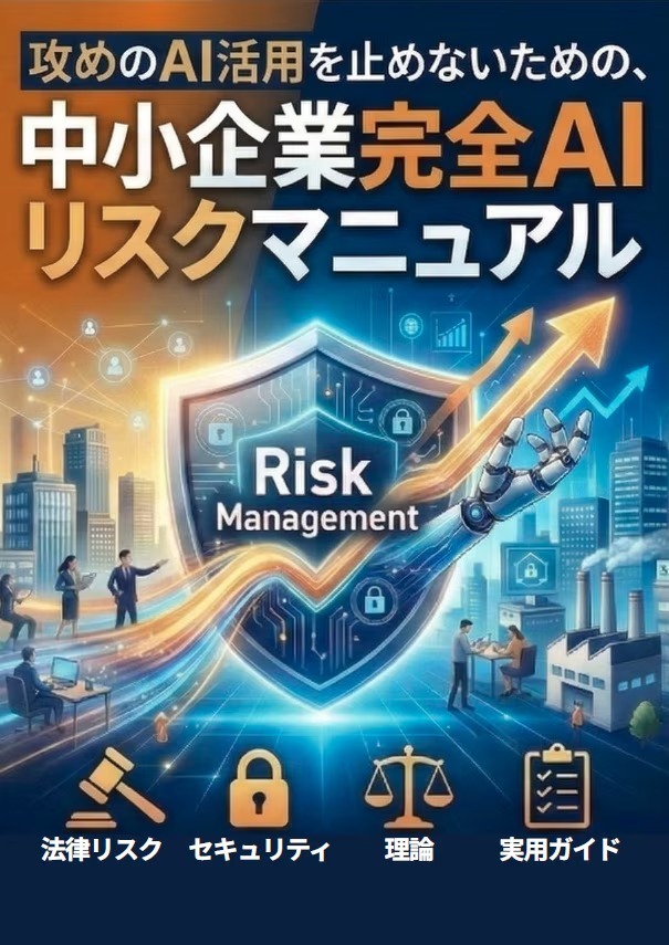 攻めのAI活用を止めないための、中小企業完全AIリスクマニュアル